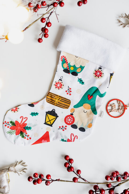 Ziemassvētku zeķe RŪĶI !iespējams personalizēt!