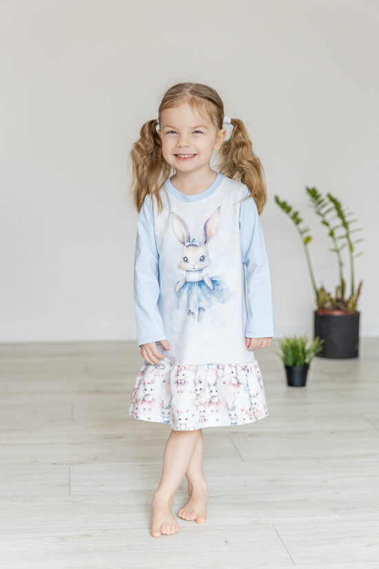 PRIEKŠPASŪTĪJUMS Kleita ar zemo volānu ZAĶENE BALERĪNA