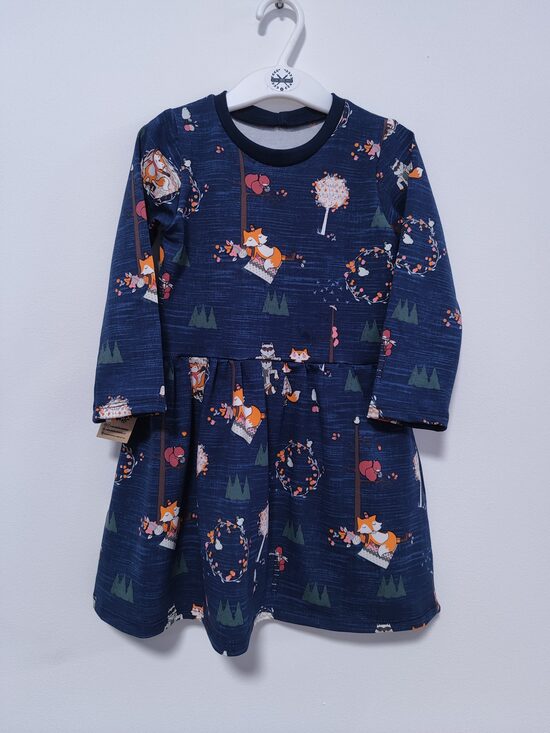 Kleita LAPSIŅAS tumši zila