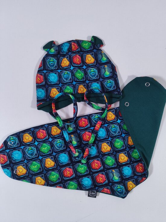 Cepure un šalle KOMPLEKTS MOŠĶĪŠI 40-42cm