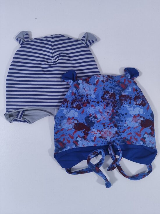 2gab SIENAMĀS cepures ZILS 48-50cm