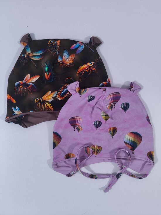 2gab SIENAMĀS cepures KUKAIŅI/GAISA BALONI 50-52cm