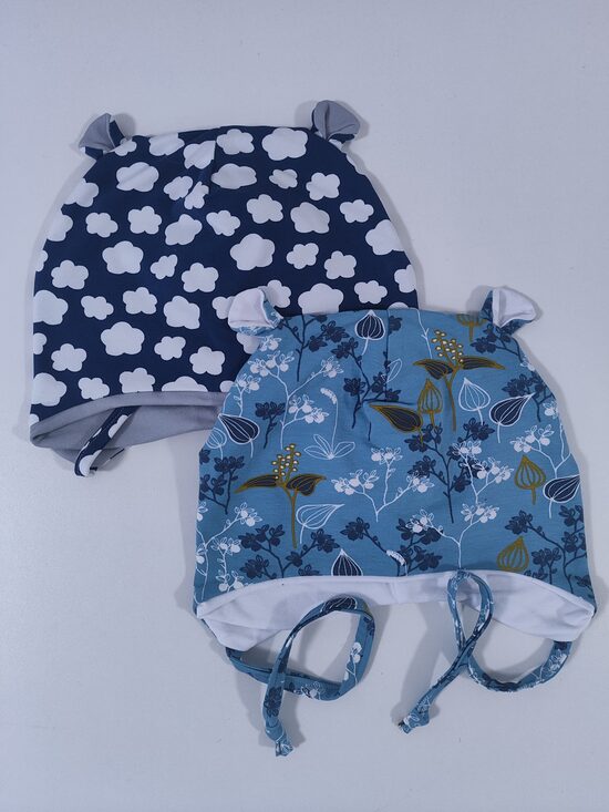 2gab SIENAMĀS cepures MĀKOŅI/LAPIŅAS 50-52cm