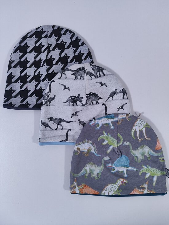 3gab cepures DINOZAURI 44-46cm