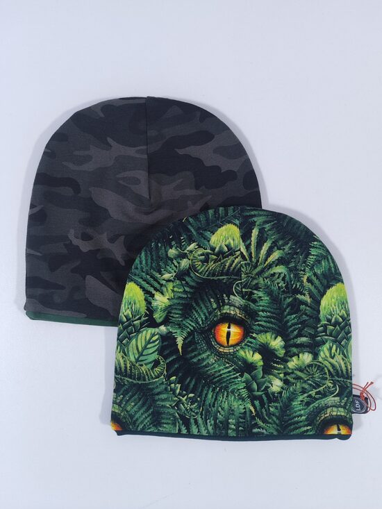 2gab cepures KAMUFLĀŽA/DINO 46-48cm