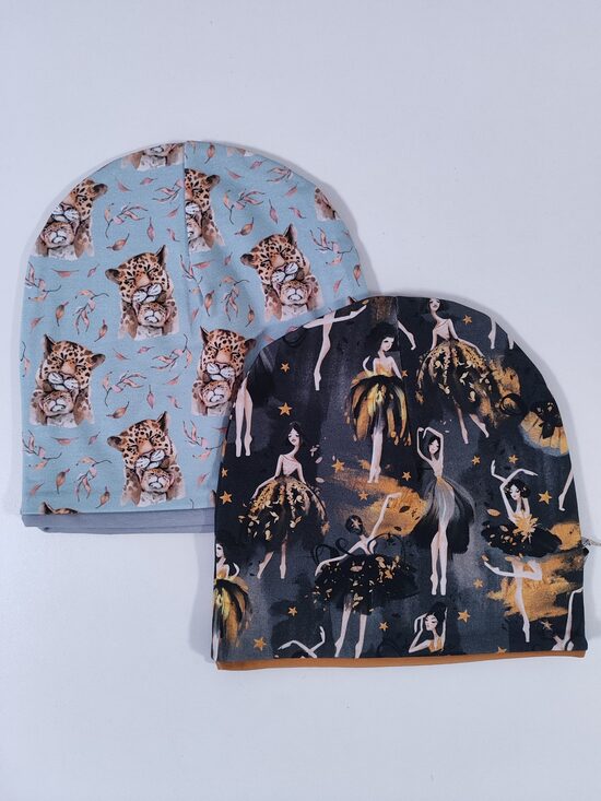 2gab cepures BALERĪNAS/KAĶI 48-50cm