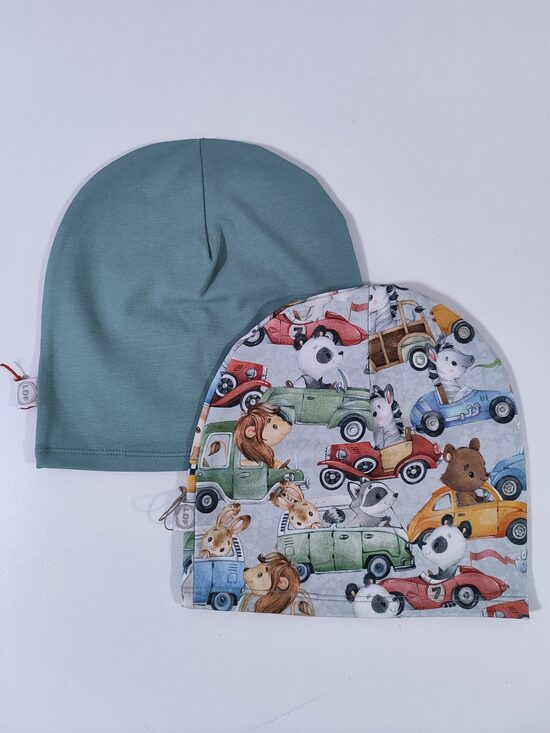 2gab cepures BEZ ODERES Mont zvēri auto 46-48cm