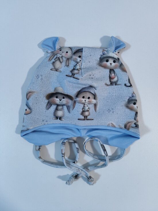 Sienamā cepure ZILI ZAĶI 46-48cm