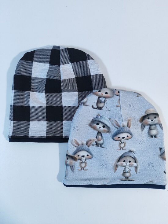 2gab cepures ZAĶI/RŪTIS 46-48cm