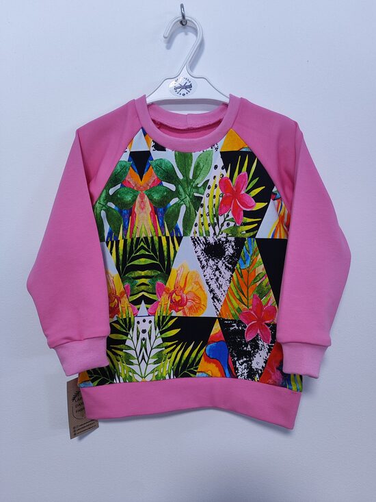 Džemperis KOŠIE ZIEDI rozā 92.izm