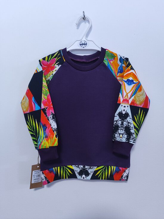 Džemperis KOŠIE ZIEDI tumši violets 92.izm