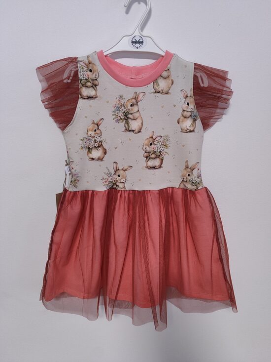 Kleita ar tillu ZAĶENE AR ZIEDIEM 98.izm