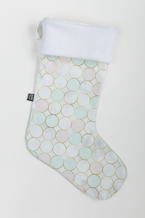 Ziemassvētku zeķe APLĪŠI !iespējams personalizēt!