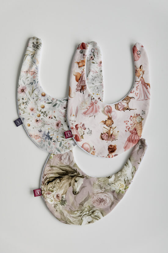 Lacītes 3gab komplekts ZIRGI/ZIEDI