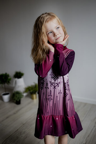 Kleita ar zemo volānu BORDO AUSTRAS KOKS